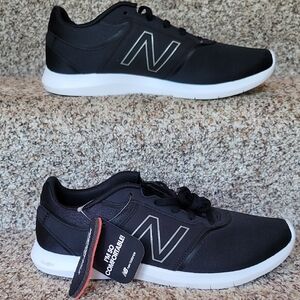 Women's New Balance  Black and White Athletic Shoes